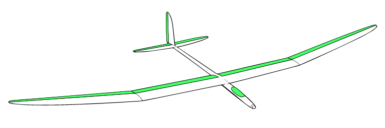 ZEUS F5J glider